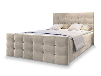 Boxspring posteľ Vamon
