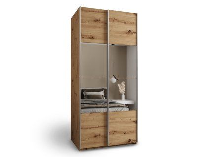 Skriňa so zrkadlom Luxeon 4