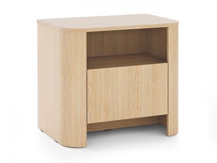 Nočný stolík Bori v dubovom dekore