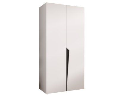 Biela šatníková skriňa Pianos 1
