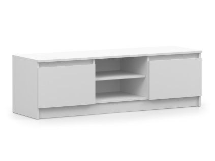 Biely TV stolík Sollo