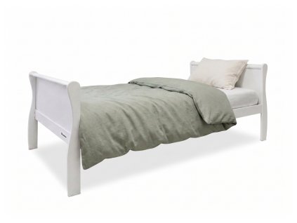 Biela jednolôžková posteľ Noble Adult Bed