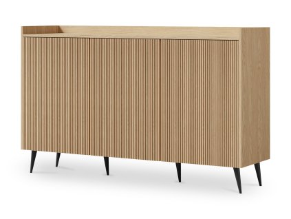 elegantná komoda s lištami Ademo