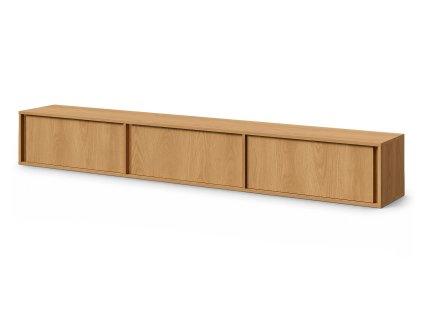 závesný tv stolík Velor - dub caramel