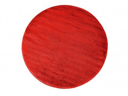 Okrúhly koberec Lora Red