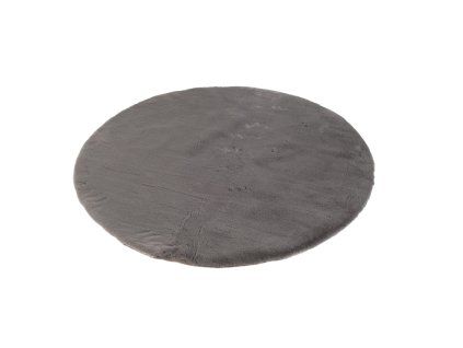Koberec Rabbit dark grey okrúhly