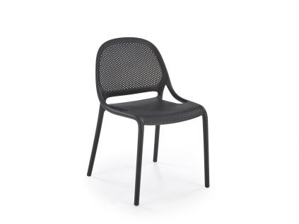 Záhradná stolička K532 - čierna
