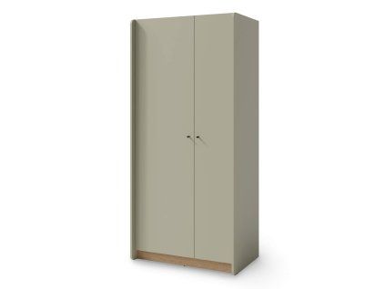 Šatníková skriňa ALESSIO AE3 - zelená