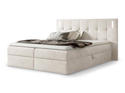 Boxspring posteľ do hotelových spální