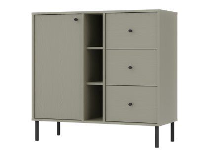 Zelená komoda do obývačky Serena II 824