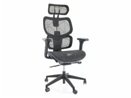 Ergonomická stolička Devon v čiernom