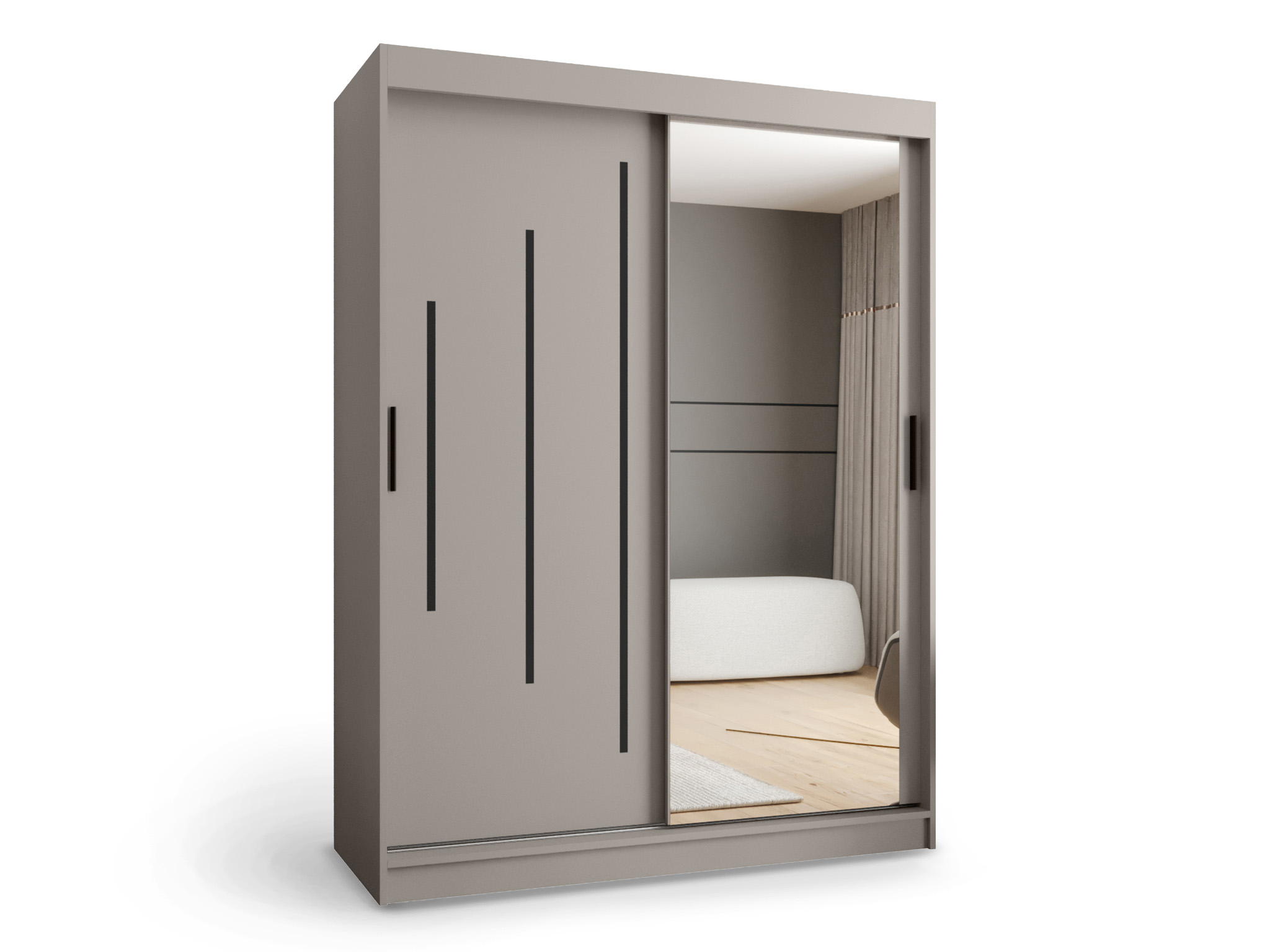 SB Šatníková skriňa Rubino Y2 150x200x62 - kašmír