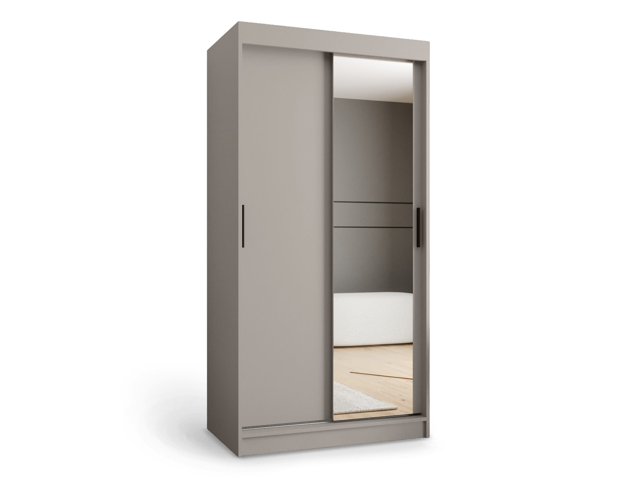 SB Šatníková skriňa Rubino T2 100x200x62 - kašmír