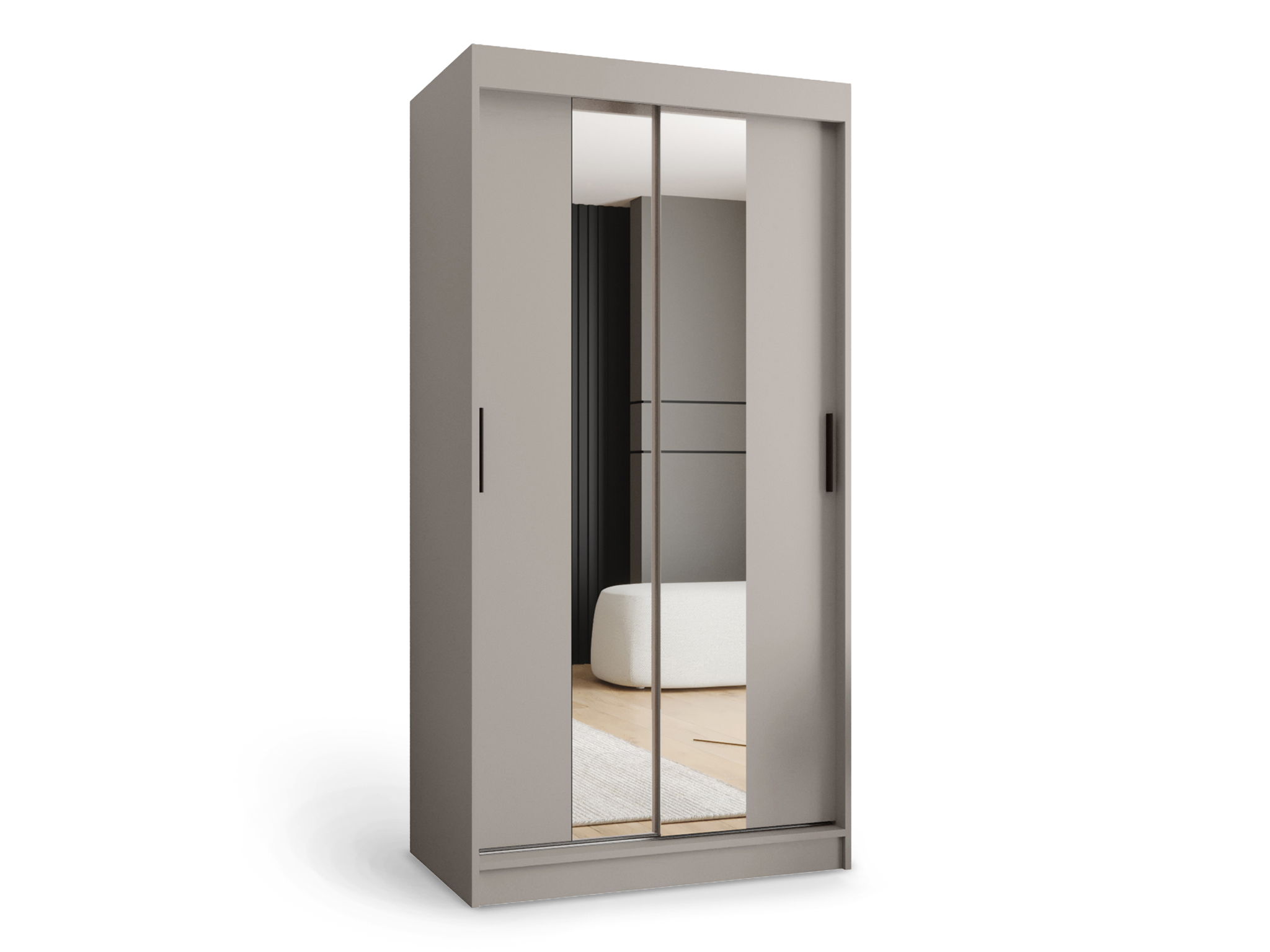 SB Šatníková skriňa Rubino T1 100x200x62 - kašmír