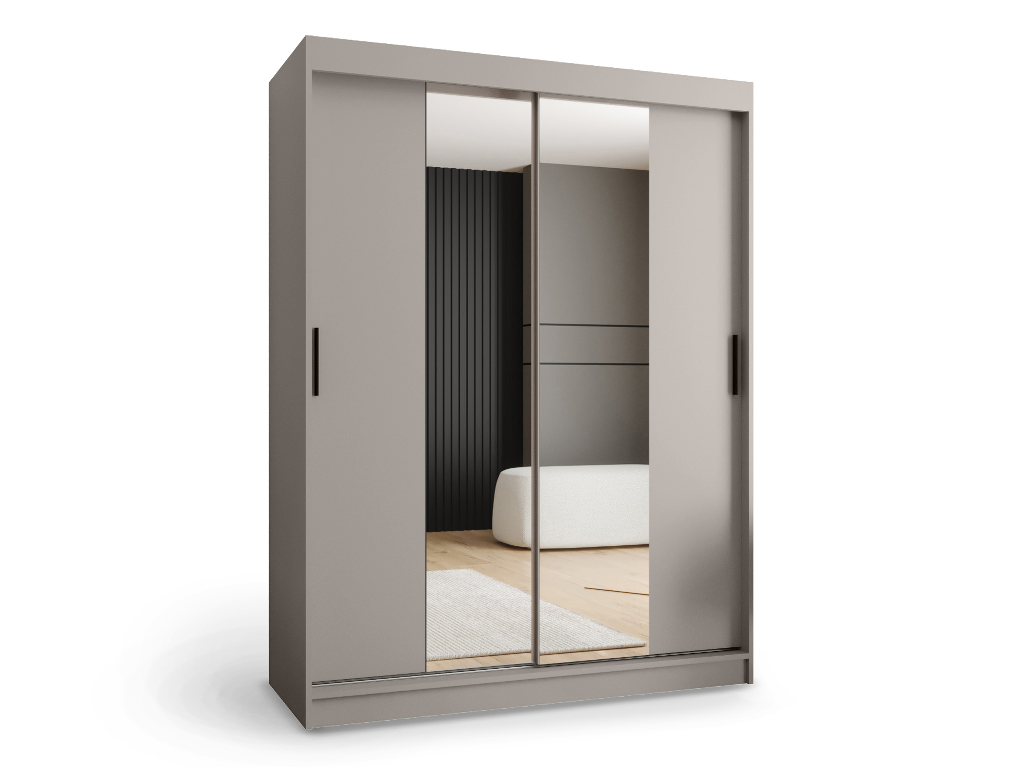 SB Šatníková skriňa Rubino T1 150x200x62 - kašmír