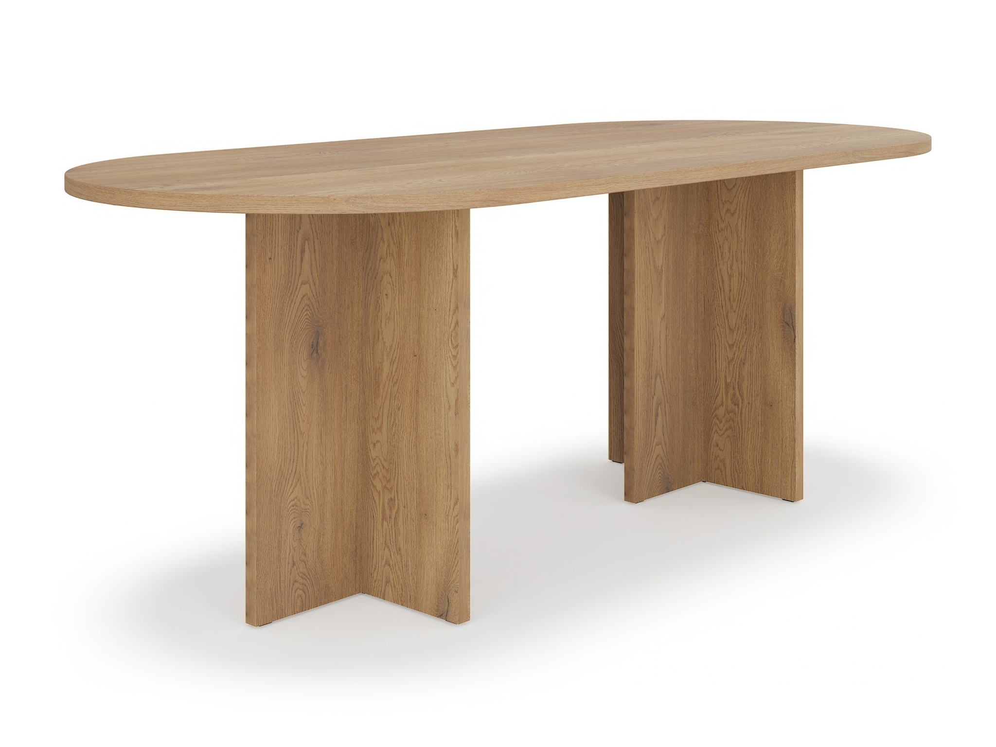 SL Jedálenský stôl Loen 203x90 - dub cremona