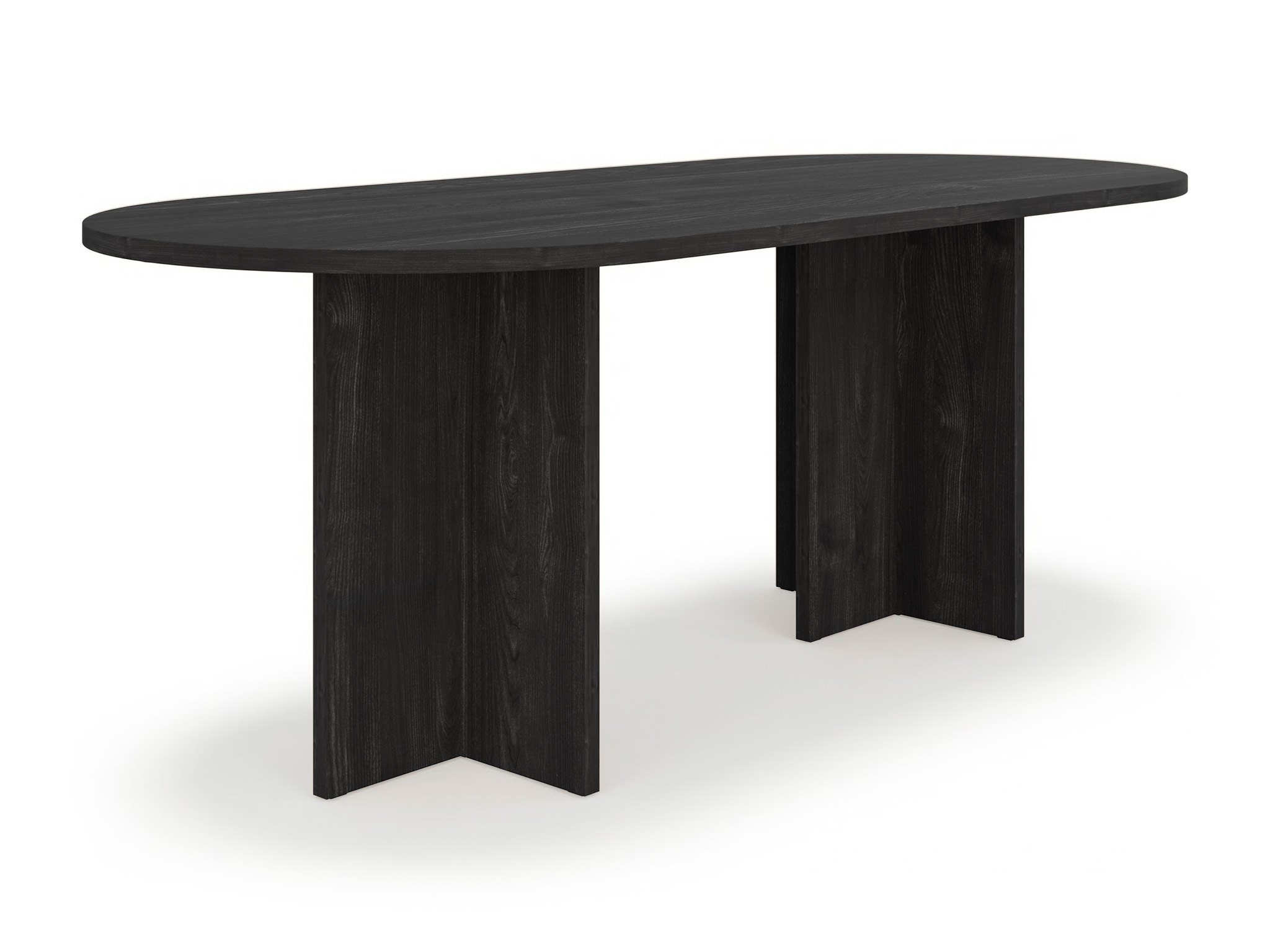 SL Jedálenský stôl Loen 203x90 - čierna