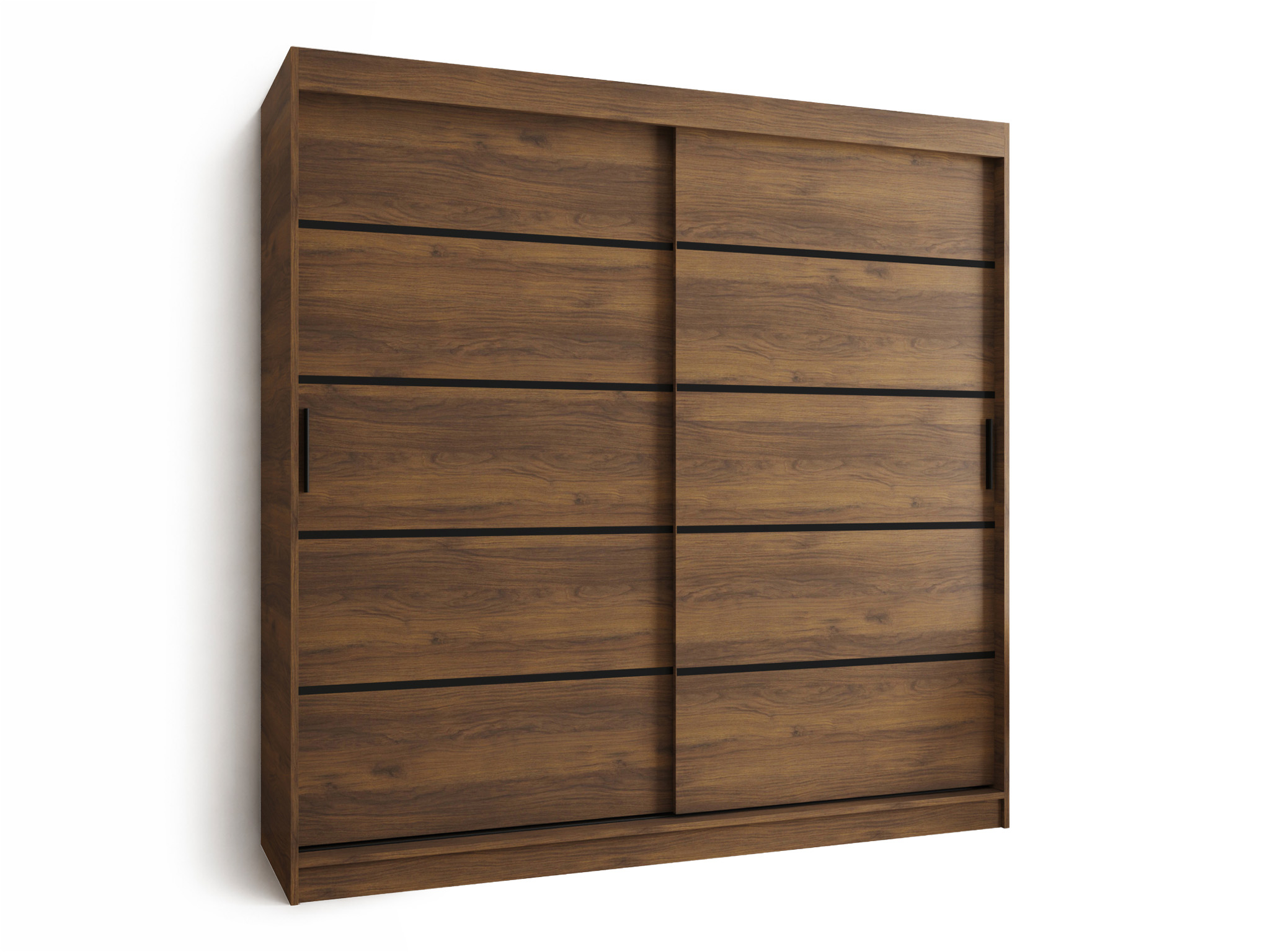 SB Šatníková skriňa Rubino V1 200x200x62 - orech warmia