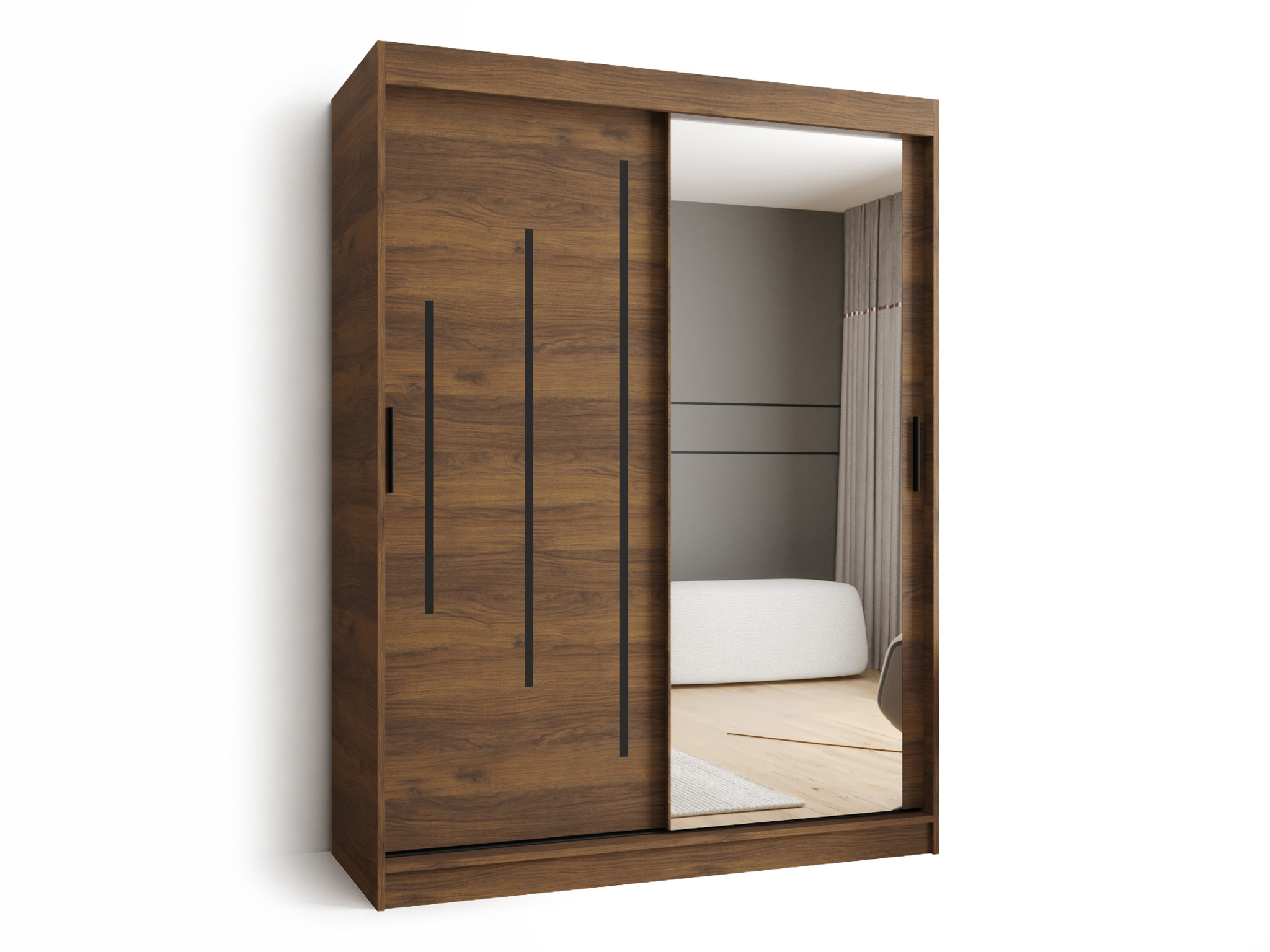 SB Šatníková skriňa Rubino Y2 150x200x62 - orech warmia
