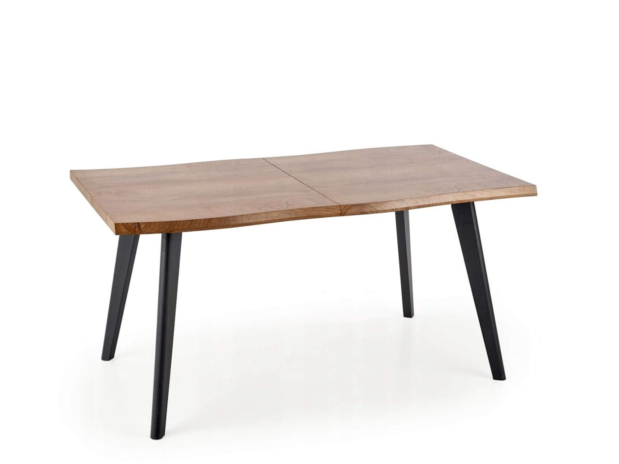 HL Rozkladací jedálenský stôl Dickson 150-210x90 - dub/čierna