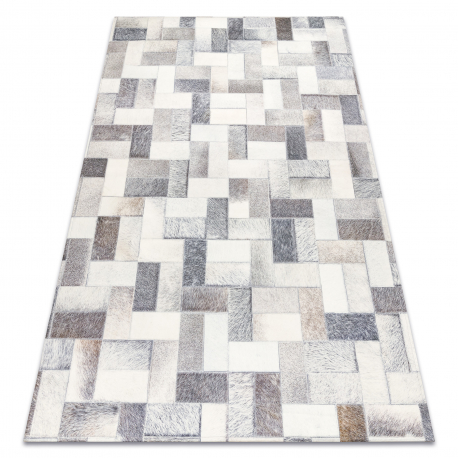 DW Sivo-biely koberec Patchwork Rozmer: 160x230 cm