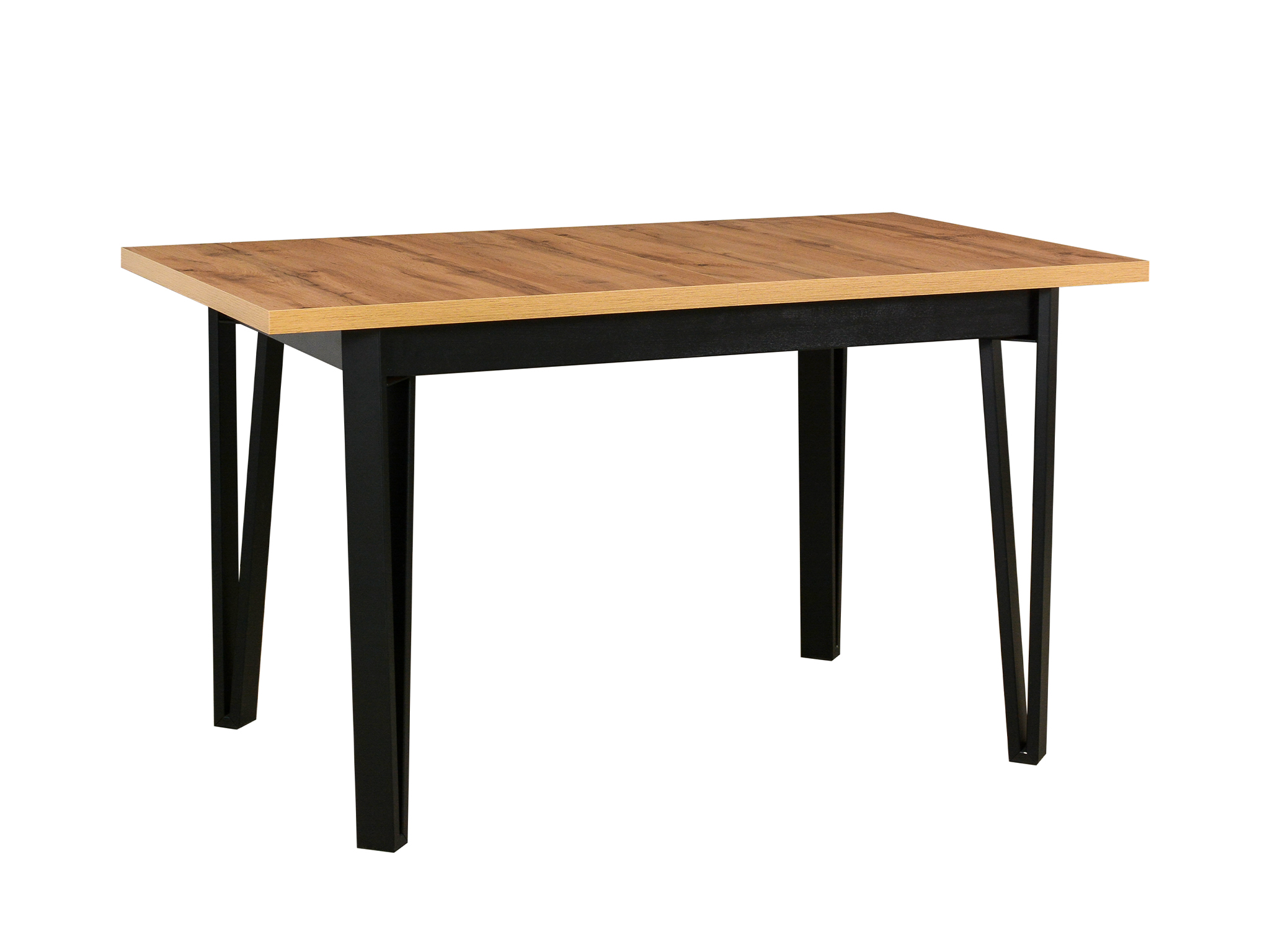 DM Rozkladací jedálenský stôl 5 Ikon 140-180x80 - dub wotan