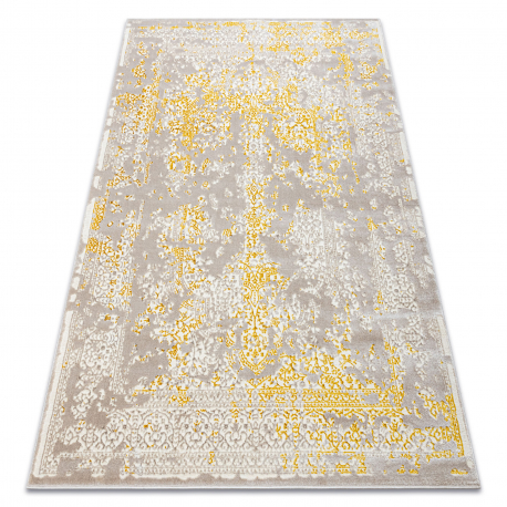 DW Béžovo-zlatý štruktúrovaný koberec Ornament Rozmer: 160x220 cm