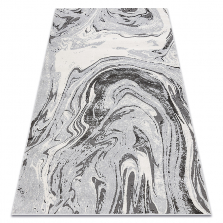 DW Sivý štruktúrovaný koberec Lira Abstract Rozmer: 160x220 cm