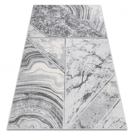 DW Sivý štruktúrovaný koberec Lira Style Rozmer: 120x170 cm