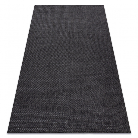 DW Čierny obdĺžnikový koberec Timo Rectangle Rozmer: 180x270 cm