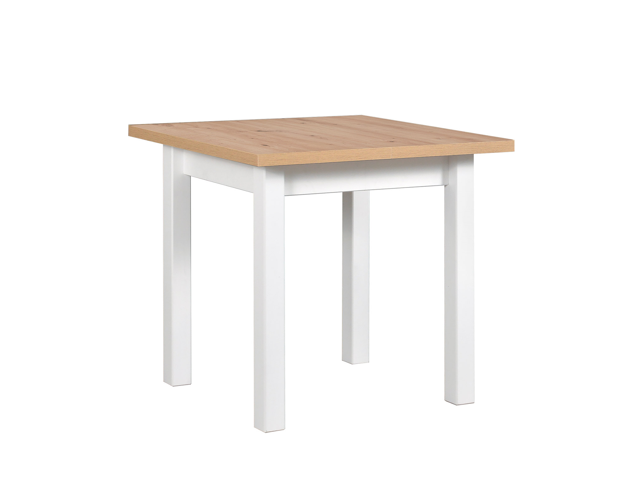 DM Rozkladací jedálenský stôl Mixi 8 80-160x80 - artisan / biela
