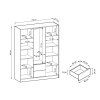 Rozmery skrine Nelly 3D