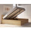 Elegantná manželská posteľ s úložným priestorom