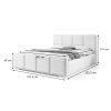 Rozmery postele Bella 180x200