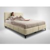 Čalúnená posteľ Aténa v krémovom prevedení