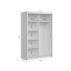 Rozmer skrine Marios 140