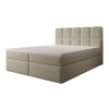 Čalúnená boxspring posteľ Massimo 180x200 - béžová