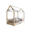 Montessori detská posteľ Bianco Duo New  90x190