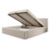 Manželská posteľ s úložným priestorom
