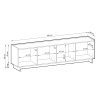 Široký TV stolík Yasumi 195x55x39 cm
