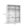 Rozmery skrine Alicante 1 150