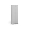 Sivá úzka skriňa Simply