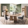 okrúhly drevený jedálenský stôl Aurena