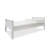 Biela masívna posteľ Noble Junior Bed