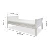 Rozmer postele Noble Adult Bed