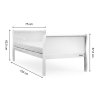 Rozmer detskej postele Noble Toddler Bed