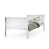 Biela detská posteľ Noble Toddler Bed