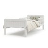 Biela detská posteľ Country Toddler Bed