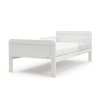 Biela masívna posteľ Country Junior Bed