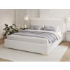 Kvalitná posteľ Perfetto v bielej farbe